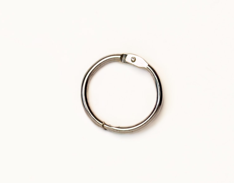 Hinged Metal Ring